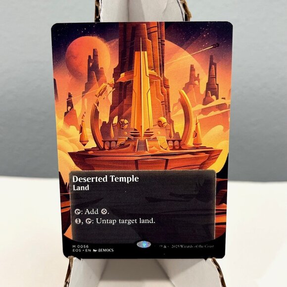 DESERTED TEMPLE Land Edge of Eternities Pack Fresh Mint MTG Magic The Gathering - Picture 1 of 3